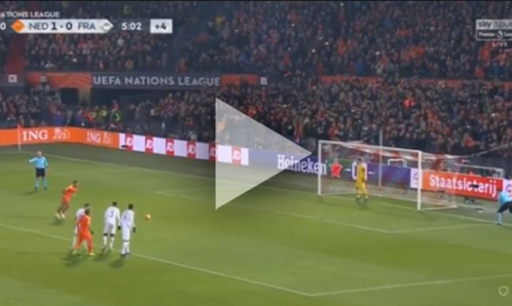 Tak Depay wykonał rzut karny w 96 min z Francją! [VIDEO]